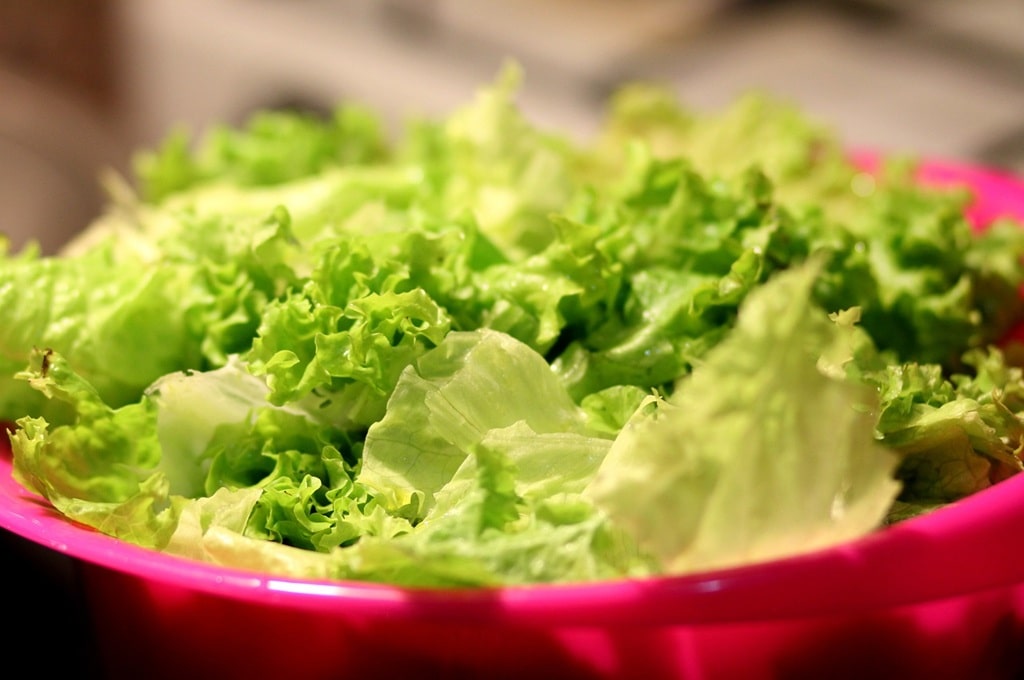 Toxoplasmosis en la lechuga en bolsa