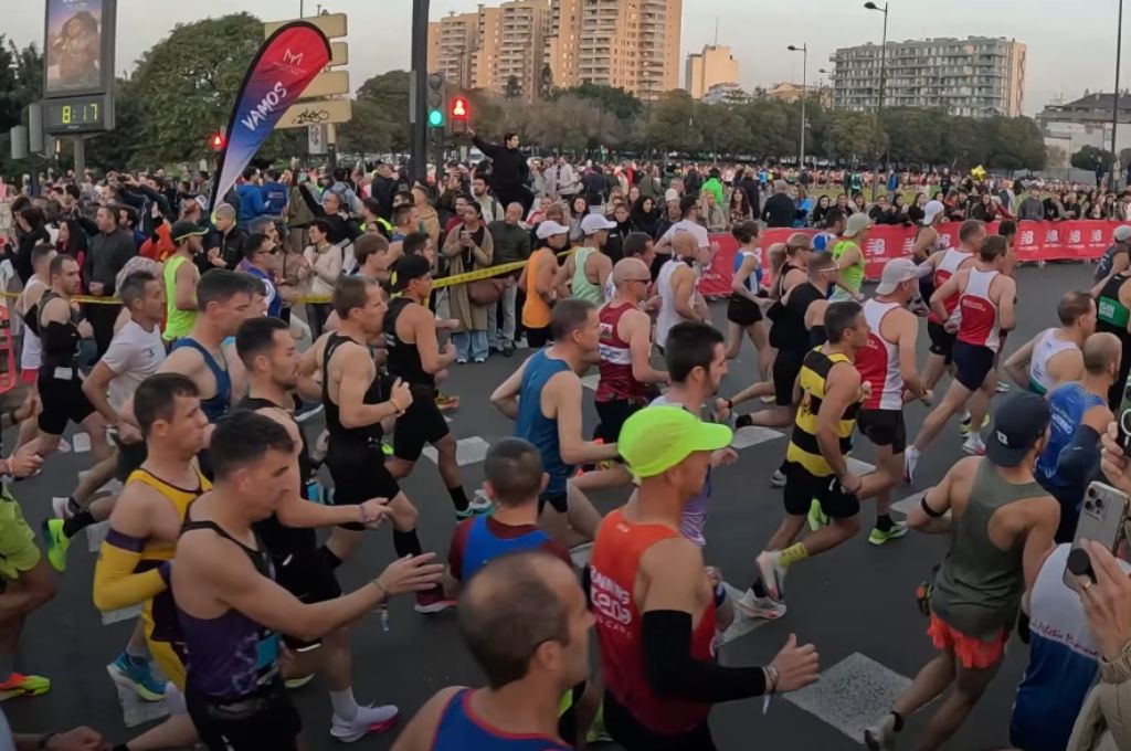 rodajes largos en la preparación de un maratón