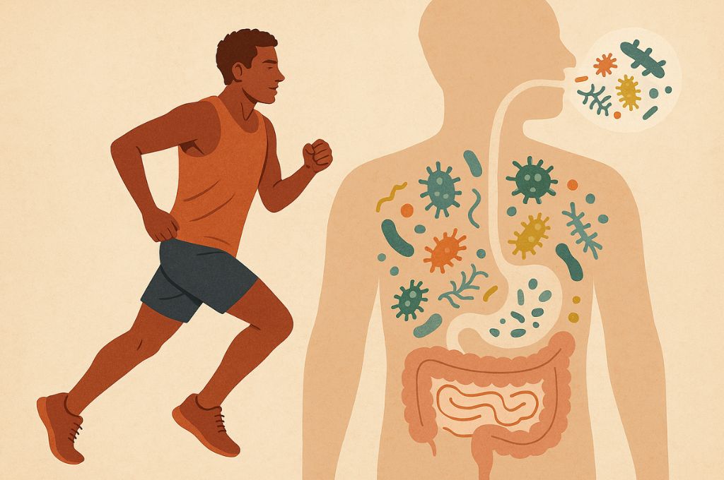 Conexión entre microbiota y rendimiento running