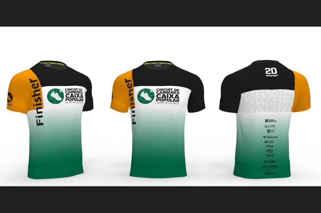 Camiseta finisher circuito valencia 2025